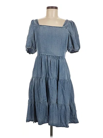 Pre-owned She + Sky Casual Dress In Blue