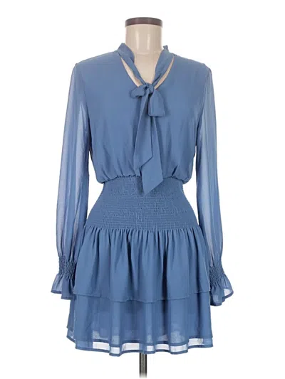 Pre-owned She + Sky Casual Dress In Blue