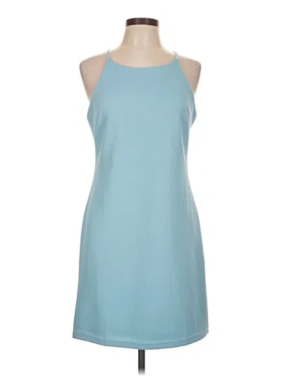 Pre-owned She + Sky Casual Dress In Blue