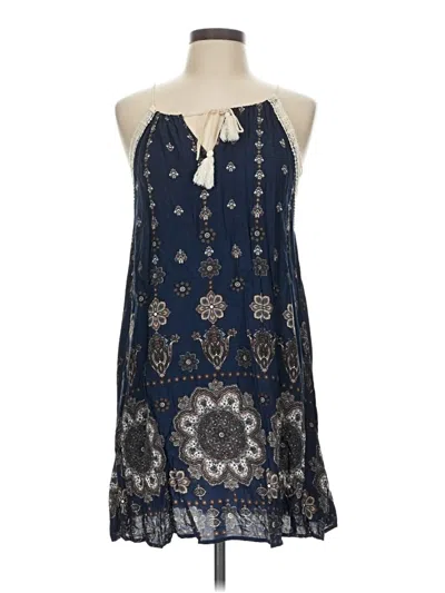 Pre-owned She + Sky Casual Dress In Blue