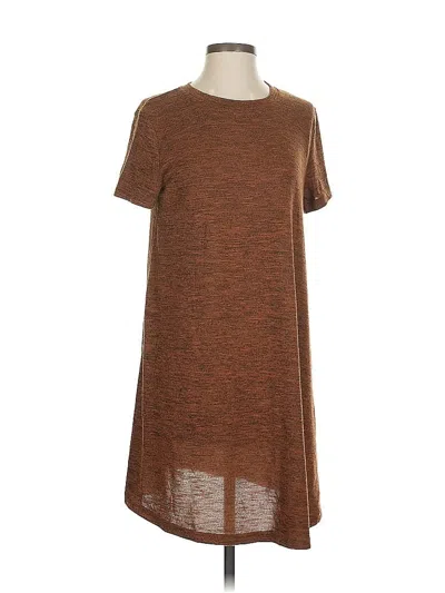 Pre-owned She + Sky Casual Dress In Brown