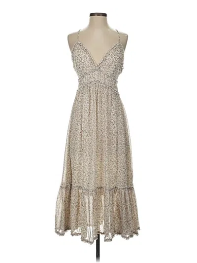 Pre-owned She + Sky Casual Dress In Brown