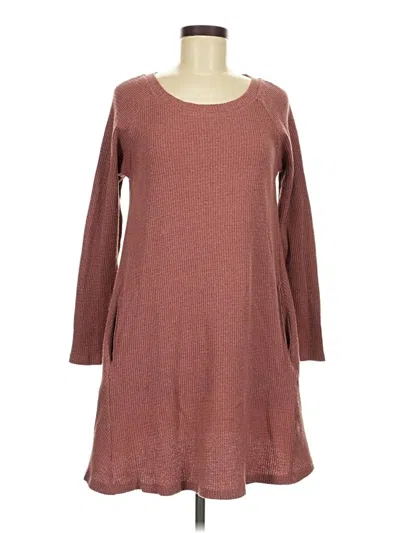 Pre-owned She + Sky Casual Dress In Brown