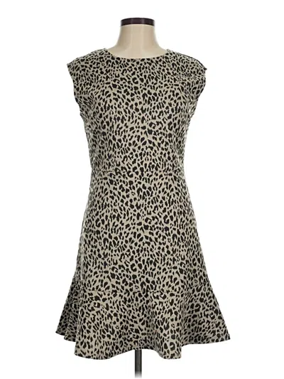 Pre-owned She + Sky Casual Dress In Brown