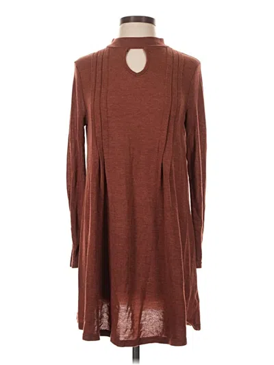 Pre-owned She + Sky Casual Dress In Brown