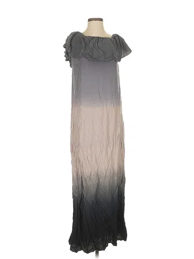 Pre-owned She + Sky Casual Dress In Gray