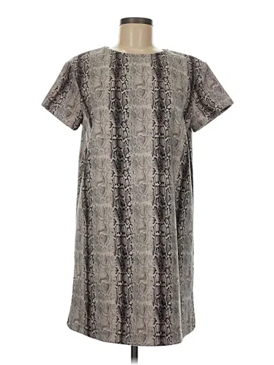 Pre-owned She + Sky Casual Dress In Gray