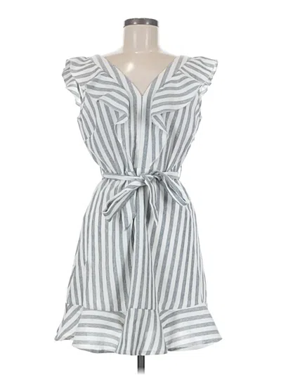 Pre-owned She + Sky Casual Dress In Gray