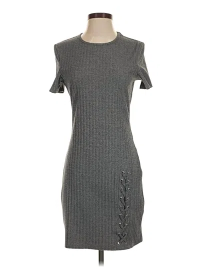 Pre-owned She + Sky Casual Dress In Gray