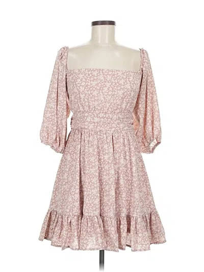 Pre-owned She + Sky Casual Dress In Pink