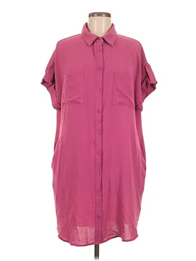 Pre-owned She + Sky Casual Dress In Pink