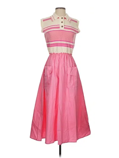 Pre-owned She + Sky Casual Dress In Pink