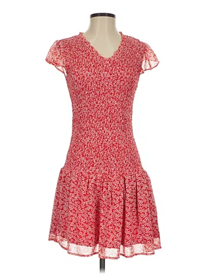 Pre-owned She + Sky Casual Dress In Red