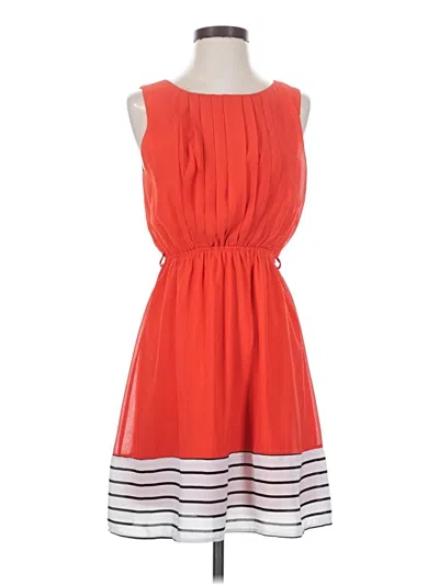 Pre-owned She + Sky Casual Dress In Red