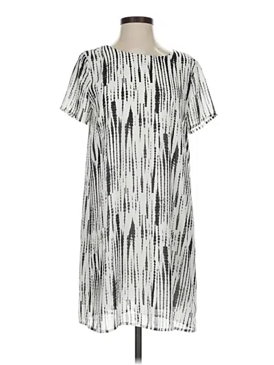 Pre-owned She + Sky Casual Dress In Silver