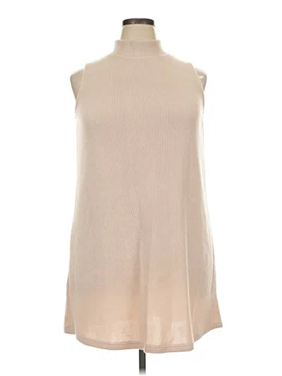 Pre-owned She + Sky Casual Dress In Tan