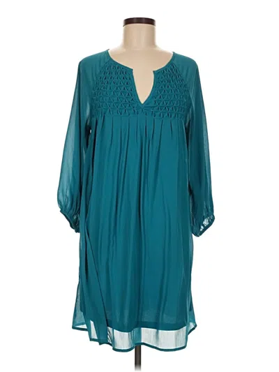 Pre-owned She + Sky Casual Dress In Teal