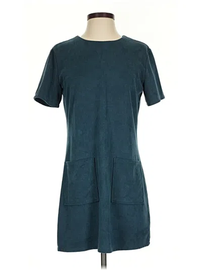 Pre-owned She + Sky Casual Dress In Teal