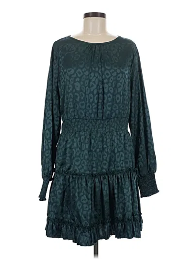Pre-owned She + Sky Casual Dress In Teal