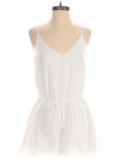 Pre-owned She + Sky Casual Dress In White