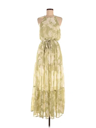 Pre-owned She + Sky Casual Dress In Yellow