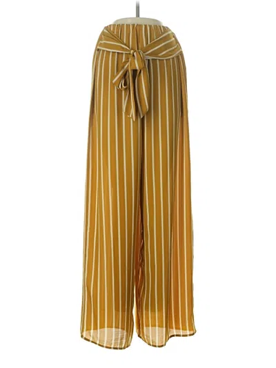 Pre-owned She + Sky Casual Pants In Yellow