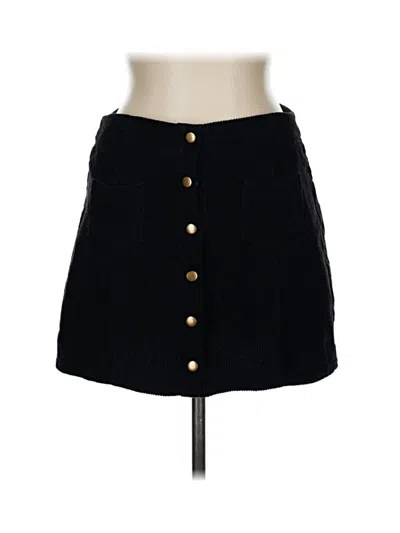 Pre-owned She + Sky Casual Skirt In Black