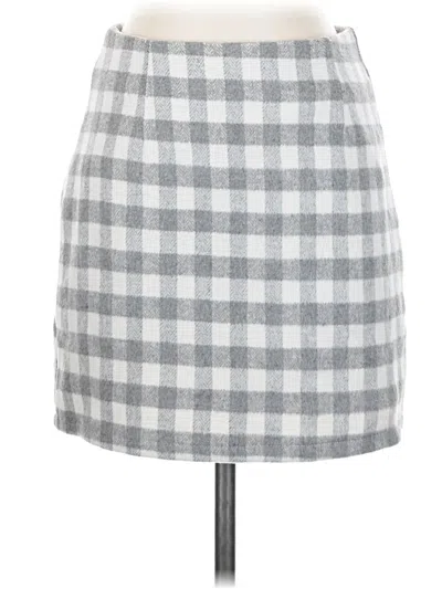Pre-owned She + Sky Casual Skirt In Gray