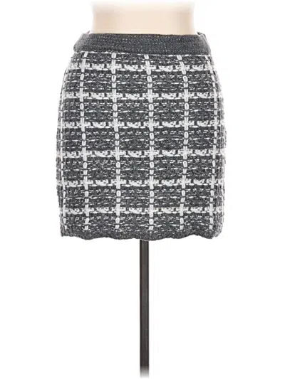 Pre-owned She + Sky Casual Skirt In Gray