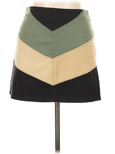 Pre-owned She + Sky Casual Skirt In Green