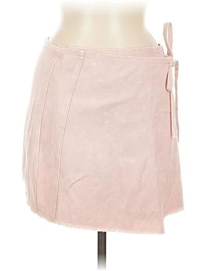 Pre-owned She + Sky Casual Skirt In Pink