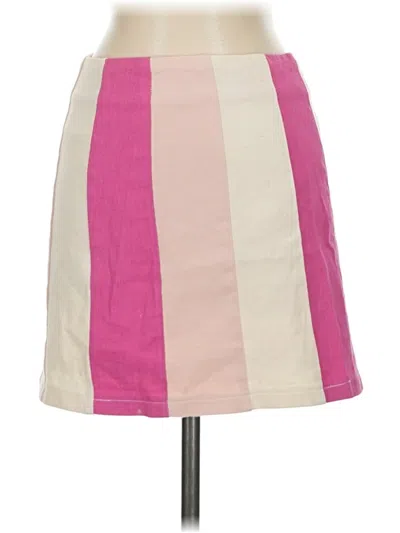 Pre-owned She + Sky Casual Skirt In Pink