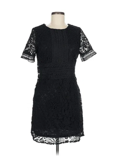 Pre-owned She + Sky Cocktail Dress In Black