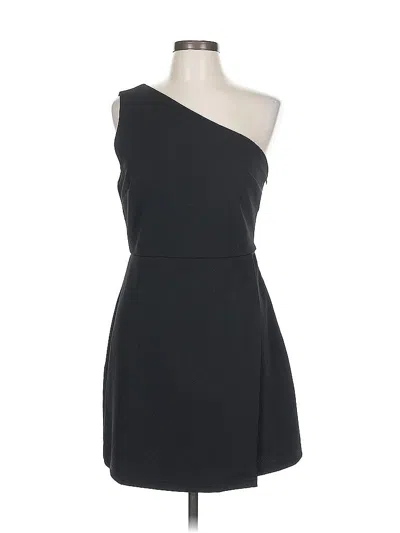 She + Sky Cocktail Dress In Black