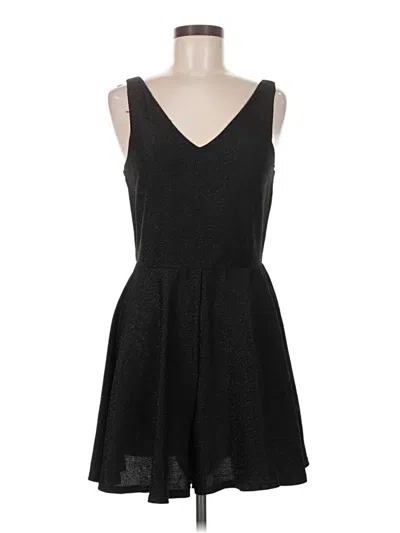 Pre-owned She + Sky Cocktail Dress In Black