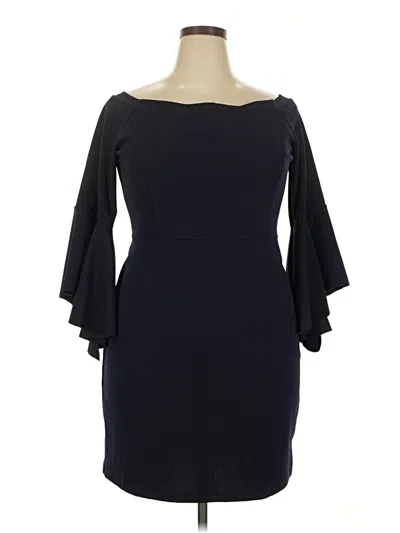 Pre-owned She + Sky Cocktail Dress In Black