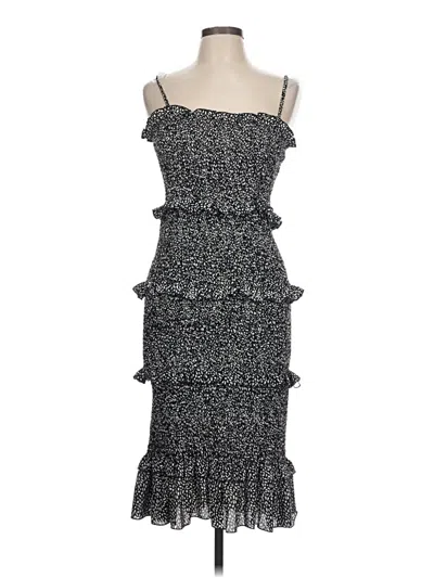 Pre-owned She + Sky Cocktail Dress In Black
