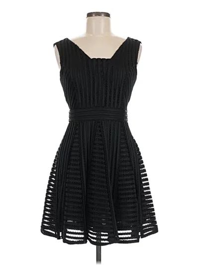 Pre-owned She + Sky Cocktail Dress In Black