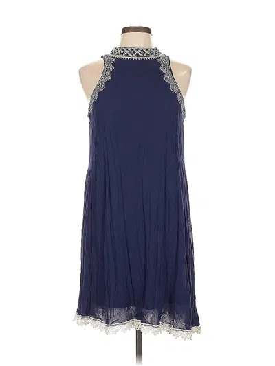Pre-owned She + Sky Cocktail Dress In Blue