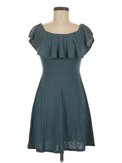 Pre-owned She + Sky Cocktail Dress In Blue