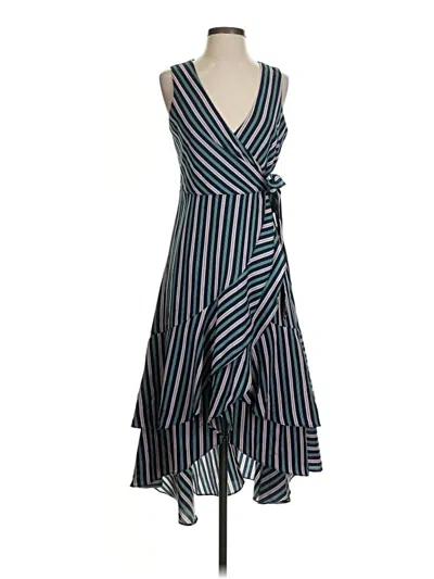 Pre-owned She + Sky Cocktail Dress In Blue