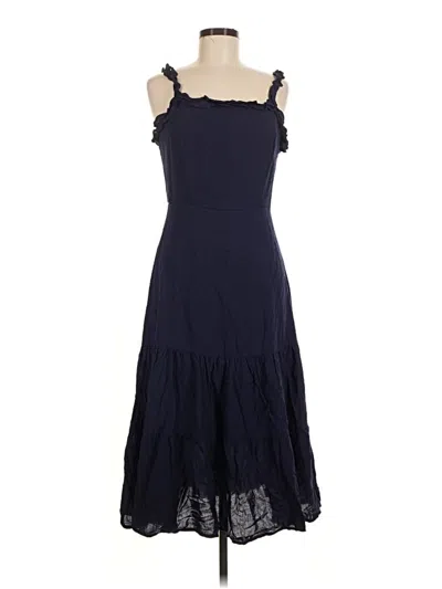 Pre-owned She + Sky Cocktail Dress In Blue