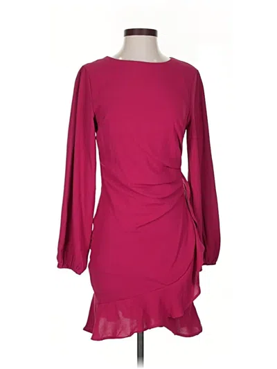 She + Sky Cocktail Dress In Pink