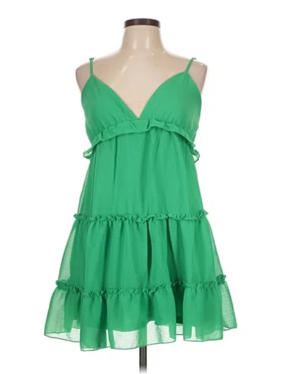 Pre-owned She + Sky Cocktail Dress In Green