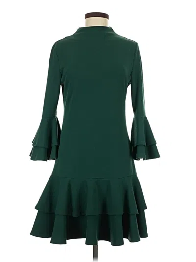 Pre-owned She + Sky Cocktail Dress In Green