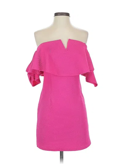 Pre-owned She + Sky Cocktail Dress In Pink