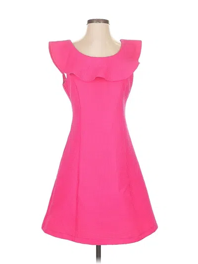 Pre-owned She + Sky Cocktail Dress In Pink