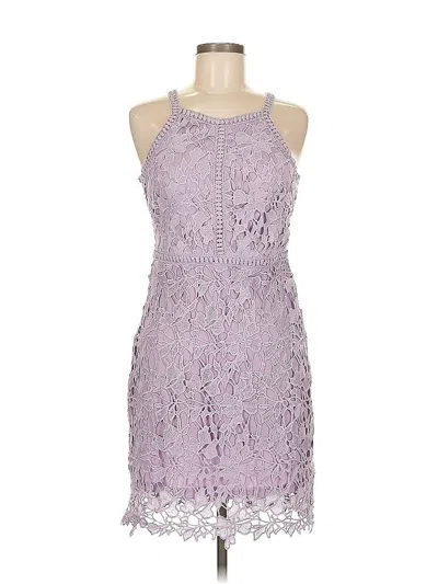 Pre-owned She + Sky Cocktail Dress In Purple