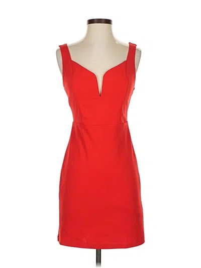 Pre-owned She + Sky Cocktail Dress In Red