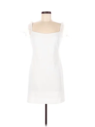 Pre-owned She + Sky Cocktail Dress In White